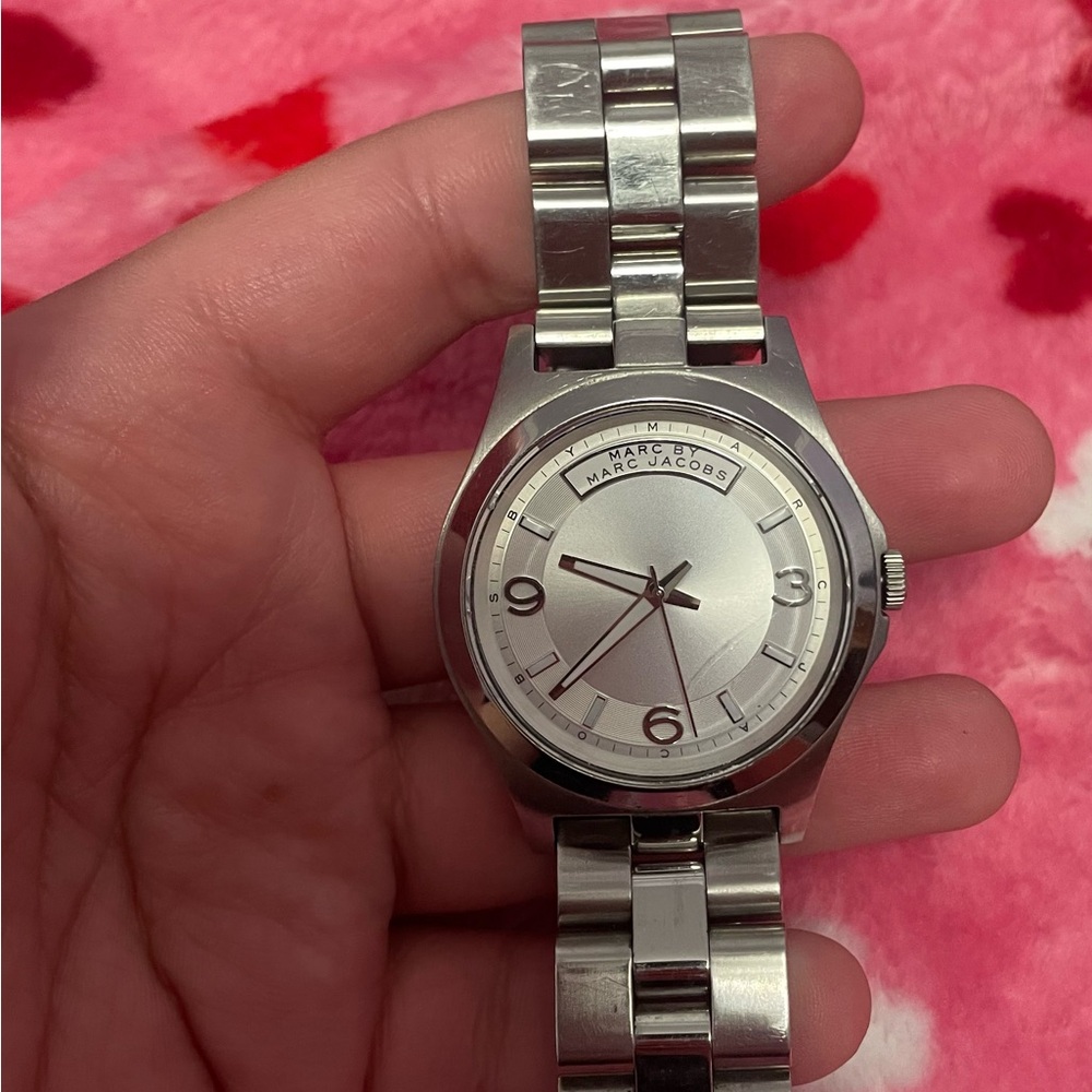 Marc Jacobs Silver Watch